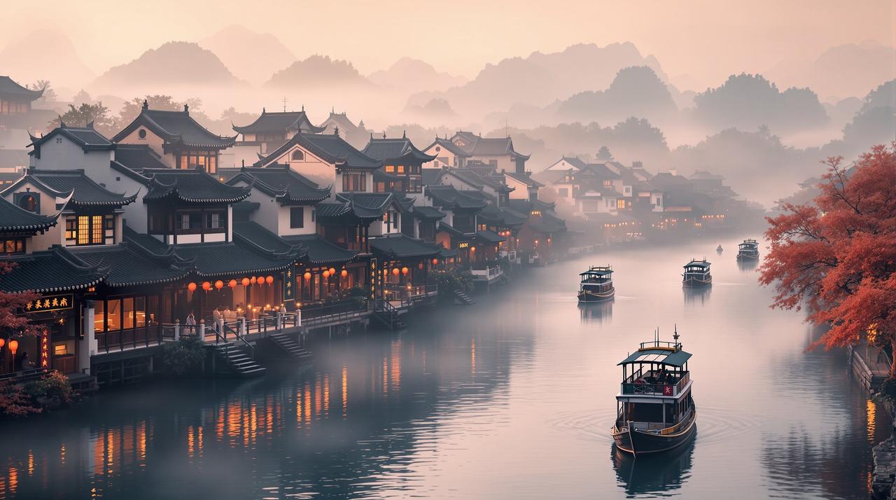 江南烟雨：水墨长卷 - 看片网站影视内容封面图